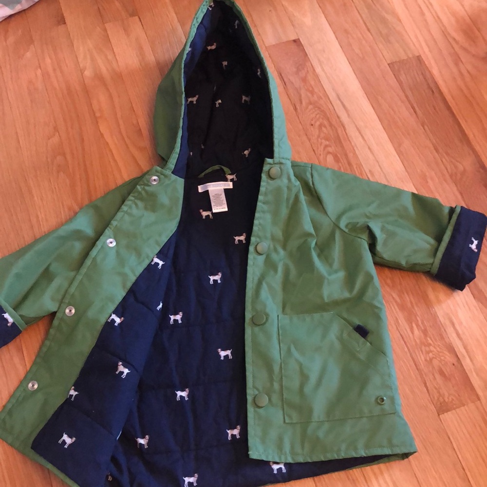 Little boys Janie & Jack raincoat